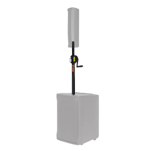 WP-164B-3 Soporte de Altavoz Plegable con Altura Ajustable de 88-110 cm, con Roscas de Montaje M20, Capacidad de 30 kg - Product Image 1