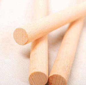 Varilla Redonda Pulida de Pino Náutico para Manualidades, Logotipo Personalizado, 15 mm, Decoración del Hogar - Product Image 2