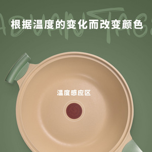 Maifan Stone Non Stick <b>Frying</b> <b>Pan</b> With Lid 32Cm For Gas And <b>Induction</b> Cooktops - Product Image 2