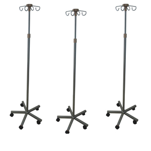 Bester guter Preis medizinische 4 Haken verstellbar bequem neue iv Tropfs tange Infusion ständer für Krankenhaus bett - Product Image 1