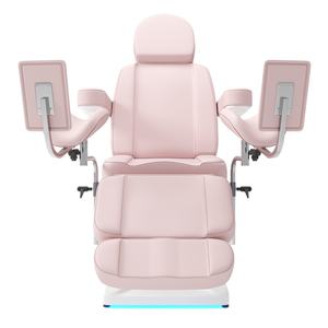 Camilla de Masaje de Lujo para Salón de Belleza, Spa, Clínica, Tratamientos Faciales, Silla con 4 Motores Eléctricos, Cama Estética para Instituto de Cosmética - Product Image 1