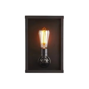 Applique murale LED carrée SENZHAO pour extérieur, style moderne antique, étanche, corps cylindrique en PC pour l'extérieur - Product Image 1