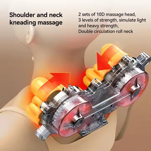 2025 Verbeterde Fenitech Massagemat Voor Het Hele Lichaam Met Uitrekken Van Airbags | 3d Lumbale Tractie En Verwarmingstherapie - Product Image 6