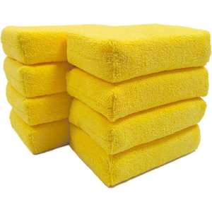 Almohadillas aplicadoras de espuma de <span class=keywords><strong>cera</strong></span> de microfibra para almohadilla aplicadora de <span class=keywords><strong>cera</strong></span> de coche esponjas aplicadoras de detalles reutilizables perfectas para <span class=keywords><strong>cera</strong></span> sin esfuerzo - Product Image 6