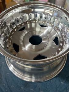 Rueda forjada de 3 piezas <span class=keywords><strong>Convo</strong></span> Pro15X14.0, 5X120.65, 3,31 pulgadas Backspac Centerline Autodrag CenterLine, ruedas de aleación de arrastre automático - Product Image 5