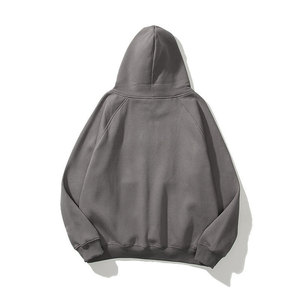 Bán Buôn Tùy Chỉnh Không Có Chuỗi Hoodies Khuyến Mại Quá Khổ 100% Polyester Pháp Terry Heavyweight Trống Áo Thun Áo - Product Image 6