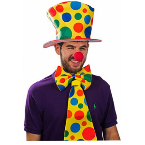 <span class=keywords><strong>Accessoires</strong></span> de clown très vendus Chapeau à pois Cravate géante Nez de clown Halloween Masquerade <span class=keywords><strong>Accessoires</strong></span> de performance Fournitures - Product Image 5