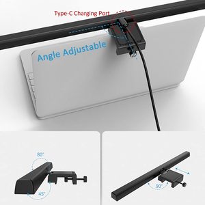 <strong>LED</strong> USB Powered Adjustable Reading Touch Desktop Table <strong>Lamp</strong> <strong>Computer</strong> Monitor Laptop Desk <strong>Lamps</strong> Dimmable Monitor Screen Light Bar - Product Image 2