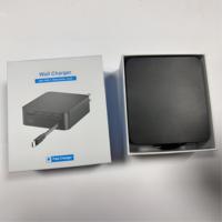Cargador USB C Retráctil de 65W, Enchufe de Pared con 4 Puertos, Carga Rápida, Bloque Plegable, Cargador Múltiple para Todos los Dispositivos
