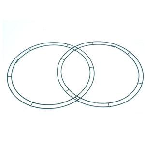 New Year Valentines Christmas 10 Inch Wire <strong>Wreath</strong> Forms for Deco <strong>Mesh</strong> - Product Image 4