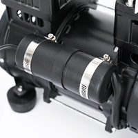 Moteur super efficace à faible bruit de 1,5 CV, entraînement sans huile pour eau profonde, 8 diffuseurs d'aération pour l'aération des étangs jusqu'à 5 acres, directement de l'usine