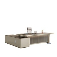 Bureau de direction en L Liyu, très vendu, mobilier de bureau exécutif, table moderne haut de gamme et durable