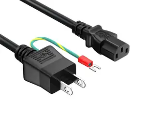 Fabrik direkt verkaufen Japan Standard AC Supply Black Line Bulk Kaufen China High Grade Niedrigerer Preis C13 Pse Netz kabel