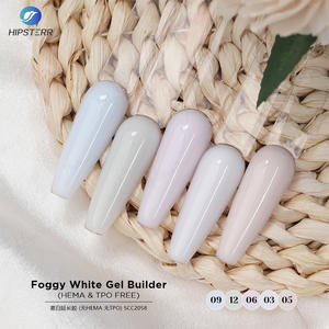 Gel Constructor de Uñas Blanco Lechoso, Sin HEMA ni TPO, Gel de Extensión Rápida, Gel Duro para Construcción de Uñas - Product Image 3