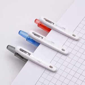 छात्रों के लिए सबसे अच्छी गुणवत्ता K-08 बॉलपॉइंट पेन त्वरित-शुष्क नीले और लाल स्याही के साथ त्वरित-शुष्क - Product Image 6
