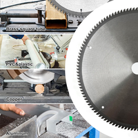 Discos de Corte Personalizados de Metal y Aluminio, Discos de Sierra Circular TCT para Cortar Tubos Cuadrados de Aluminio, para Ventanas y Puertas