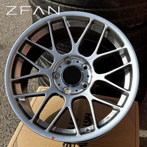 Rines de Aleación Forjada ZFAN de 18, 19, 20 y 21 Pulgadas, 5x120, Color Gris Metálico con Acabado Mecanizado, para Modificación de E92, E93, M3, M4, M5 - Product Image 1