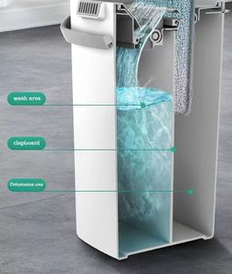 Khuyến mãi lớn Bộ lau nhà xoay 360 độ đa năng, lau bụi bằng sợi microfiber, kèm xô - Product Image 2