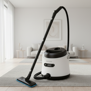 Nettoyeur vapeur multifonctionnel à main, nettoyeur vapeur haute pression 2500W, réservoir d'eau de 3,2L, autonomie de 60 minutes pour sols, tapis, fenêtres, <span class=keywords><strong>CNTECH</strong></span> - Product Image 6