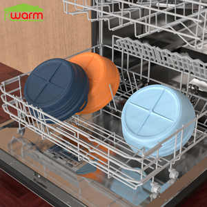 แผ่นรองซิลิโคนแบบพับได้สองด้าน ใช้ซ้ำได้ สำหรับหม้อทอดไร้น้ำมัน ทนความร้อนสูง ถาดอบแบบพับได้สำหรับเตาอบลมร้อน - Product Image 3