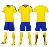 Maillot de football personnalisé de haute qualité à manches courtes, respirant, extensible dans quatre directions, viscose/polyester, entraînement de football