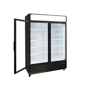 Giảm Giá Mạnh 2021 Thương Mại 1000L Cửa Kính Đôi Đồ Uống Hiển Thị Máy Làm Lạnh Tủ Lạnh - Product Image 2