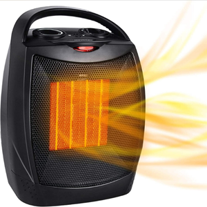 เครื่องทำความร้อนอินฟราเรดแบบพกพา 1200W พร้อมแผ่นทำความร้อน PTC ให้ความร้อนเร็ว ใช้ในครัวเรือน ป้องกันการล้ม วัสดุพลาสติก ประหยัดพลังงาน - Product Image 1
