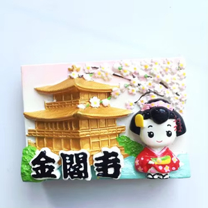 맞춤형 세계적으로 유명한 풍경 기념품 냉장고 자석 관광 장식용 레진 공예품 냉장고 자석 - Product Image 6
