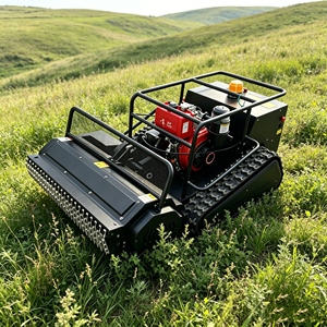 Nuevo y popular cortacésped de control remoto con giro cero y cuchillas de martillo, segadora de heno para corte de césped agrícola - Product Image 6