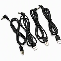 Kabel Pengisi Daya USB DC 5V HENG-WELL untuk Lampu Meja, Router Mainan & Perangkat Lainnya, Kabel Daya & Rakitan Kabel Ukuran 5.5