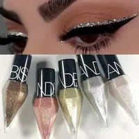 Diamant brillant Eye Liners fard à paupières imperméable liquide paillettes paillettes argent Rose or couleurs beaux cosmétiques maquillage beauté