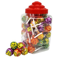 Sucettes classiques aux fruits XXL de grande taille, 22g, bonbons durs, vente en gros d'usine