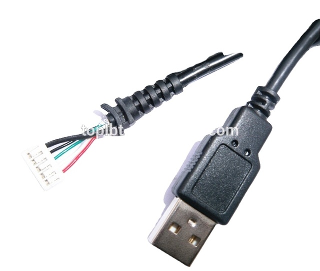 1m Sale Micro Usb to Housing 5pin JST Mouse Cable