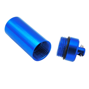 Colar de Recordação em Liga de Alumínio com Pingente Cilíndrico para Cinzas de Cão, Joia Memorial - Product Image 2