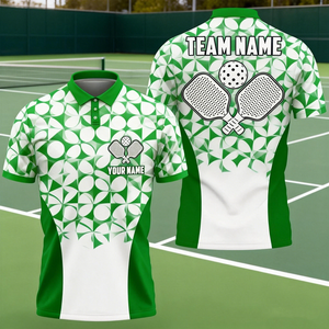 T-shirt unisexe respirant à logo personnalisé pour le tennis, le pickleball et le golf, séchage rapide, évacuation de l'humidité, maille polyester - Product Image 1