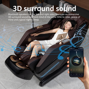 2025 más Popular 3D gravedad cero lujo moderno inteligente presión de aire calefacción Shiatsu silla de masaje inteligente masajeador de cuerpo completo - Product Image 4