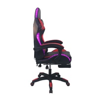 Chaise de jeu et d'étude RGB LED pour le bureau à domicile, le travail, le jeu et les loisirs