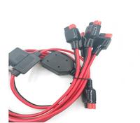   Connecteur de batterie monopolaire 45A pour voiture électrique et chariot élévateur, câble de charge rapide