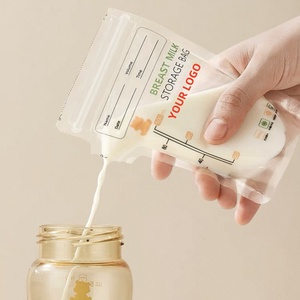 Sacs de stockage du <span class=keywords><strong>lait</strong></span> <span class=keywords><strong>maternel</strong></span> personnalisés sac de stockage du <span class=keywords><strong>lait</strong></span> <span class=keywords><strong>maternel</strong></span> prêt à l'emploi <span class=keywords><strong>pour</strong></span> l'allaitement <span class=keywords><strong>Sachet</strong></span> alimentaire emballé - Product Image 3