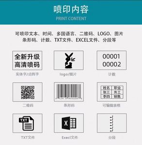 Impresora de Inyección de Tinta Industrial Portátil de 50.8 mm, Impresora de Cuero con Batería, Impresora Flexible para Etiquetas de Botellas de Plástico - Product Image 2