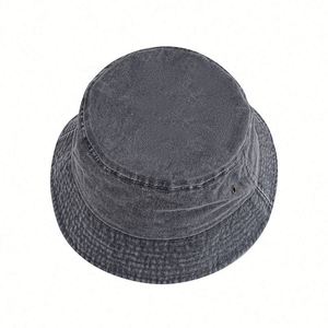 Fashion Embroidery Bucket <b>Hat</b> Customized Embroidered Text Logo Cotton Vacation Beach Fisherman <b>Hats</b> for Women Girls - Product Image 4