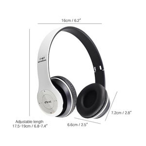 หู<span class=keywords><strong>ฟัง</strong></span>ของขวัญ Audifono P47,หู<span class=keywords><strong>ฟัง</strong></span>ไร้สายราคาถูกสำหรับ IOS แอนดรอยด์มือถือ Xiaomi Sumsamg Huawei รองรับ SD Card BT หู<span class=keywords><strong>ฟัง</strong></span> - Product Image 5