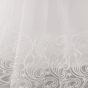 Nuovo Vestito da Festa Bianco per Bambine, Senza Maniche, Linea ad A, in Tessuto Lavorato a Maglia, Poliestere e Cotone, Stile Principessa - Product Image 5