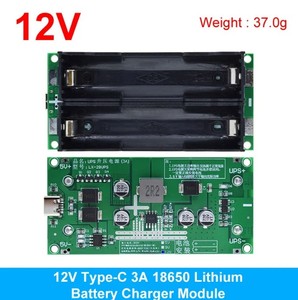 Module de chargeur de batterie au lithium 18650 Type-C haute puissance 15W, module élévateur DC-DC 3A <span class=keywords><strong>5V</strong></span> 9V 12V - Product Image 3