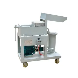 Low Cost High Precision Filter Paper Easy Operation Oil Impurity Removal Plate And Frame Filtration Machine