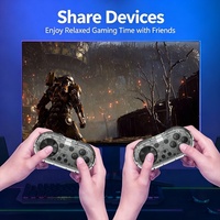 Mini manette sans fil compatible avec Switch Pro, éclairage réglable, compatible PC / Android / iOS