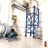 Usine de fabrication de poudre détergente avec système informatique centralisé