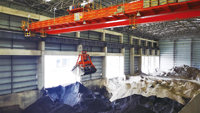 Grue à commande IA Weihua 5, 10, 20 tonnes pour manutention de matériaux en vrac, grue à double poutre, prix abordable, grue intelligente