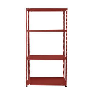 מדף אחסון פלסטי סלקטיבי בעיצוב חדש במבצע חם, 4 שכבות, פלדה מצופה אבקה, הגנה מפני קורוזיה, לשימוש ביתי - Product Image 1