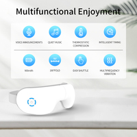 Digitales Augenmassagegerät mit Luftdruck, Vibration, Wärme und Musik gegen Augenermüdung
